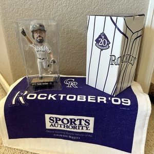 Todd Helton, 2024 Hall of Fame Inductee, Bobblehead